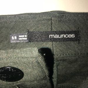Maurices - green/grey soft jeggings! 💚